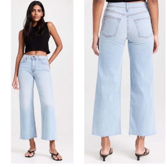 ASKK NY Crop Wide Leg Zuma Jeans🩵 - Picture 13 of 16